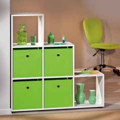 IDEA WINNY textilní box, zelený