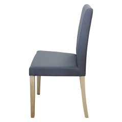 IDEA Židle PRIMA šedá/světlé nohy