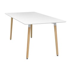 IDEA Jídelní stůl 160x90 QUATRO bílý